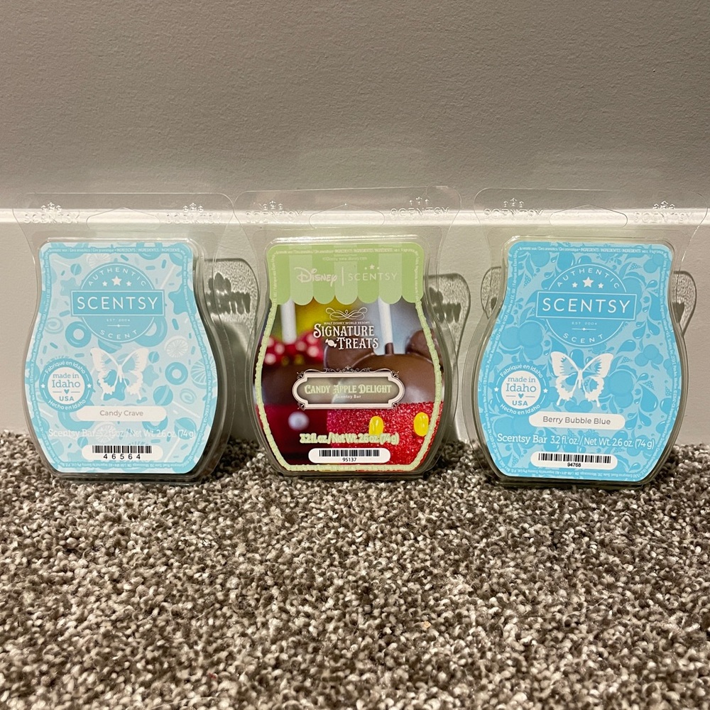 Scentsy Wax Melts Trio - Candy inspired